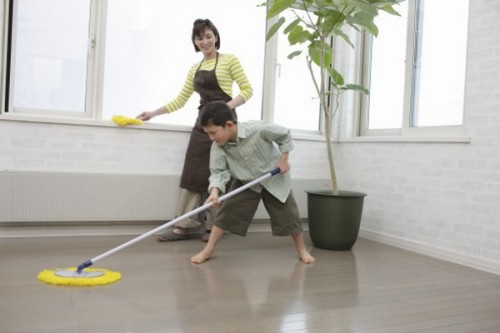 Giải pháp cho sàn nhà sạch sẽ thơm mát cả ngày.