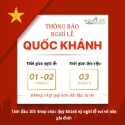 THÔNG BÁO LỊCH NGHỈ LỄ QUỐC KHÁNH MÙNG 2/9/2024