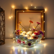 Tự tay làm đồ trang trí với nến tealight  dễ dàng cùng Tinh dầu 100 Shop nhé