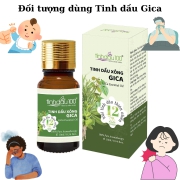 Đối tượng nào có thể dùng được Tinh dầu xông GiCa Của Tinh Dầu 100?