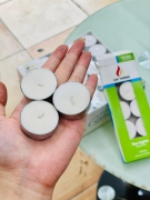 Nến tealight không màu không mùi cháy được 4h chỉ có tại Tinh dầu 100 Shop
