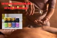 Lợi ích không ngờ từ các loại tinh dầu trong dầu massage
