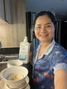 Nước rửa bát DrNatro CHỈ MỘT LẦN NHẤN có rửa sạch được đống bát đũa?