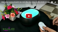[VIDEO] Hướng dẫn sử dụng Máy phun sương khuếch tán tinh dầu cảm ứng và điều khiển từ xa GX18