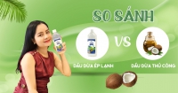 [VIDEO] So sánh Dầu dừa nguyên chất ép lạnh và dầu dừa nấu thủ công | Tinh Dầu 100