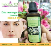 Đánh bay lũ mụn đáng ghét với dầu massage cúc la mã dành cho da mụn