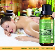 Thư giãn , giảm căng thẳng mệt mỏi cho bà bầu với dầu massage body sả chanh