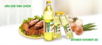 Các món chiên xào thơm ngon lại đảm bảo sức khỏe với dầu dừa tinh luyện