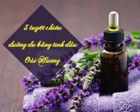 3 Tuyệt chiêu dưỡng da bằng tinh dầu oải hương
