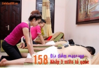 158 điểm massage dành cho quý ông.