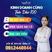 Báo giá chính sách đại lý/cộng tác viên Tinh Dầu 100