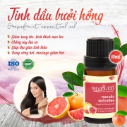 Có thể bạn chưa biết về công dụng dưỡng tóc của tinh dầu bưởi hồng ?