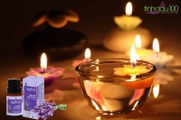 Cách làm nến thơm từ tinh dầu oải hương
