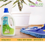 Một can lau sàn 1lit sẽ dùng được trong bao lâu?