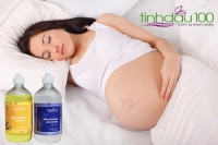Phụ nữ mang thai có dùng Dầu massage oải hương, Dầu massage cam ngọt hãng Tinh Dầu 100 không?