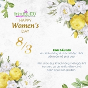 Shop tinh dầu 100 gợi ý 1 số quà tặng nhân ngày 8/3 cho các đấng mày râu không phải đau đầu vì về vấn đề chọn quà.