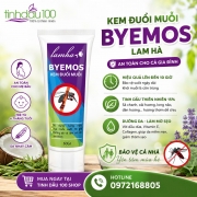 Kem đuổi muỗi Byemos 60g Lam Hà
