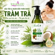 Dầu tắm và ngâm bồn thiên nhiên Tràm Trà Lam Hà