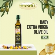 Dầu Oliu siêu nguyên chất cho bé - Baby extra virgin olive oil 250ml