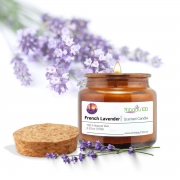 Nến Thơm Hương Lavender Pháp Thư Giãn | Nến Tinh Dầu Cao Cấp | Tỏa Hương Dễ Chịu, Giúp Giấc Ngủ Sâu 100g | Tinh Dầu 100