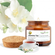 Nến Thơm Hương JASMINE TEA Thanh Tao | Nến Tinh Dầu Cao Cấp | Tỏa Hương Dễ Chịu, Giúp Giấc Ngủ Sâu 100g | Tinh Dầu 100