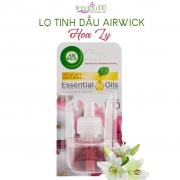 Lọ tinh dầu cắm điện Airwick hương hoa ly 19ml