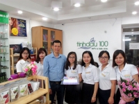 Chúc mừng sinh nhật cửa hàng trưởng Ms Linh của Tinhdau100