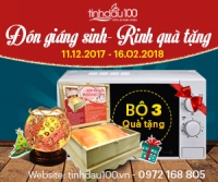 ĐÓN GIÁNG SINH 2017, RINH QUÀ TẶNG
