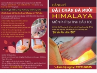 Đặt chân đá muối Himalaya miễn phí tại Tinhdau100