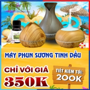 Siêu Sale Chào Hè 2020. Máy phun sương tinh dầu chỉ còn 350k