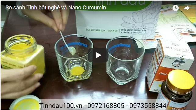 [VIDEO] So sánh Tinh bột nghệ và Nano Curcumin