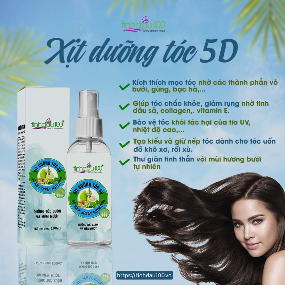 [VIDEO] Tại sao Xịt dưỡng tóc 5D có giá thành cao hơn 1 số loại xịt tinh dầu dưỡng tóc khác trên thị trường?