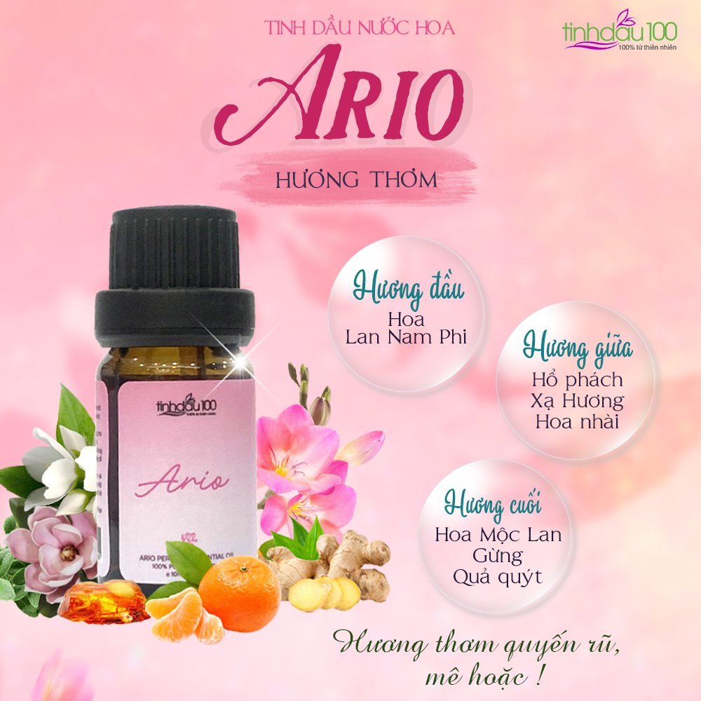 Mùi hương nước hoa Ario